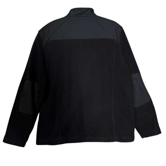 Calvin Klein Tech Fleece Men’s Fleece Jacket Black Size XL Full Zip - Picture 2 of 13